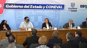 FIRMA MARU CAMPOS CONVENIO CON CONEVAL PARA ACCIONES ACERTIVAS CONTRA LA POBREZA